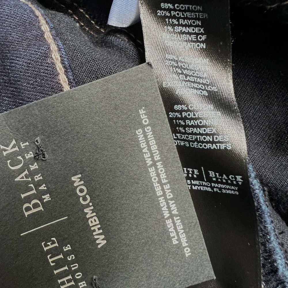 Womens Skinny Jeans Brand: White House & Black Market, Low-Rise, New in Package - Picture 4 of 4